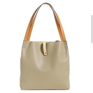 NWT Rag & Bone Passenger Tote in Light Sand Perforated